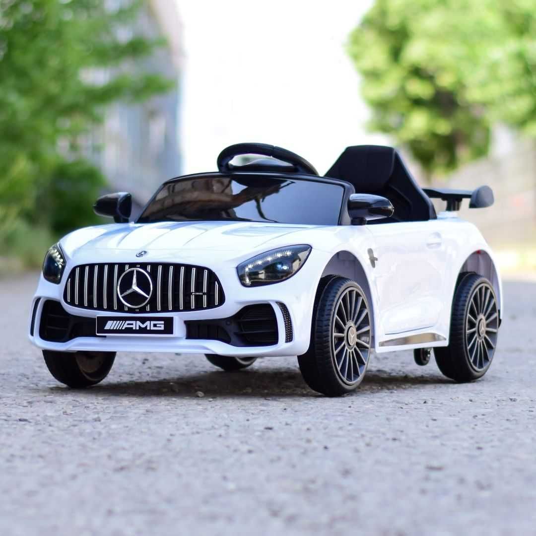 Autko na akumulator MERCEDES GTR dla dzieci PILOT MP3 światła