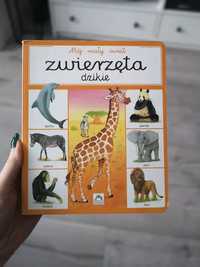 Książka dla dzieci edukacyjna obrazkowa zwierzęta