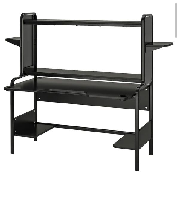 Secretaria IKEA - Fredde p/gaming em Preto