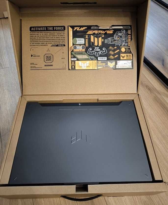 Laptop ASUS TUF Gaming A15 mało używany, jak nowy!