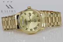 Prześliczny złoty zegarek damski 14k 585 Geneve mw013ydg&mbw006yo-f Wr