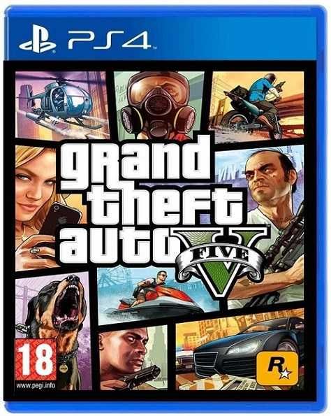 GTA 5 PL PS4 + Slim + Pro + PS5 = Grand Theft Auto 5 na PS4