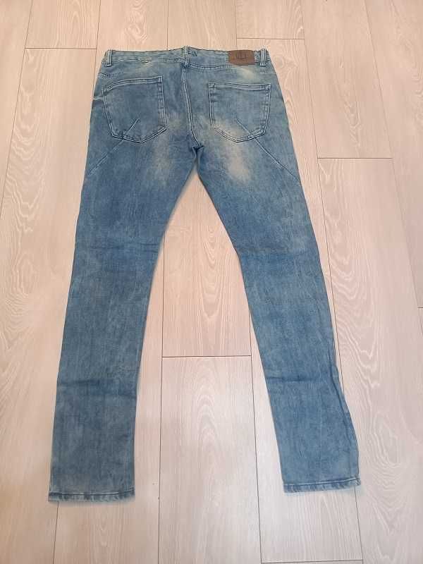 Spodnie Jeansy Zara 34 / 34 Tanio Wysyłka