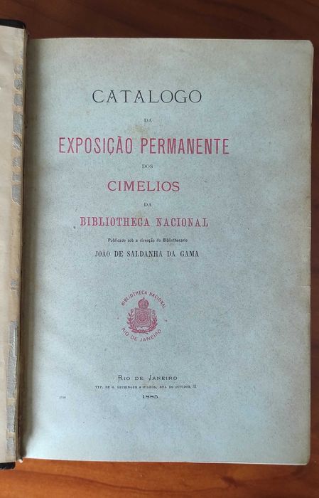Catálogo dos Cimélios