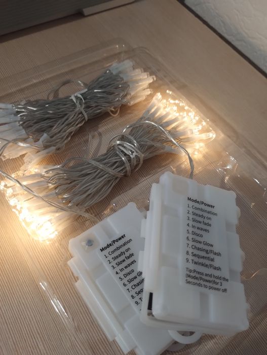 Lampki LED dekoracyjne – 8 trybów świecenia
