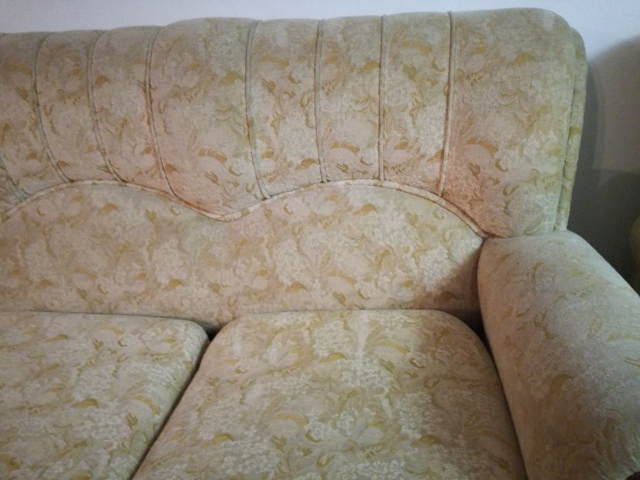 Conjunto de sofás em tecido