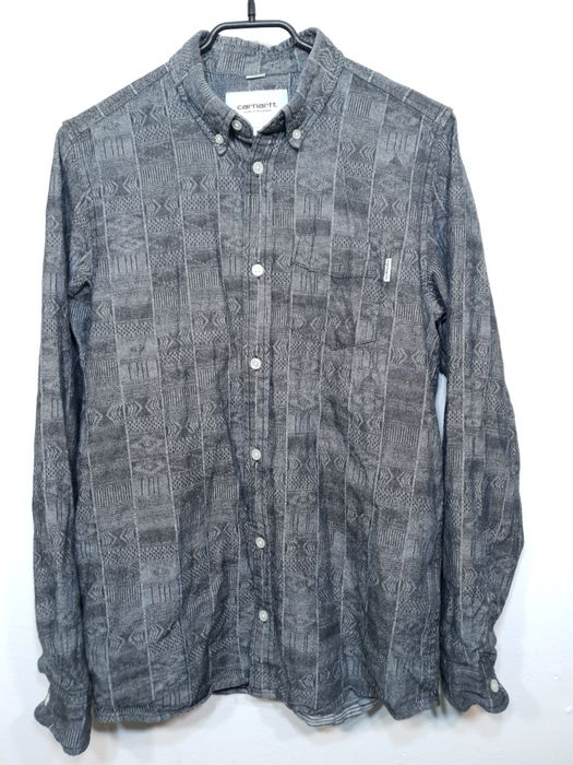 Koszula bawełniana Carhartt L/S Dustin Shirt regular S