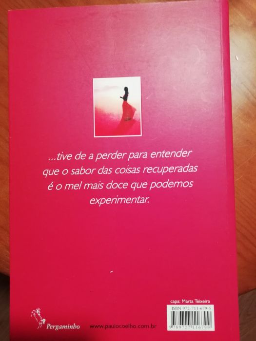 Livro autor Paulo Coelho - O Zahír