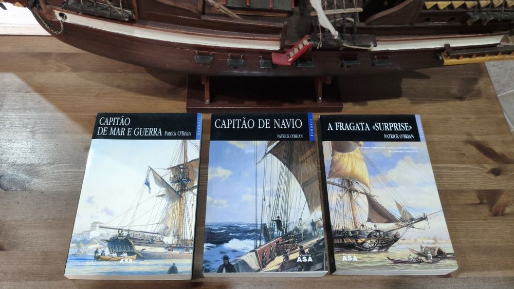 3 livros de Patrick O'Brien - Master and Commander