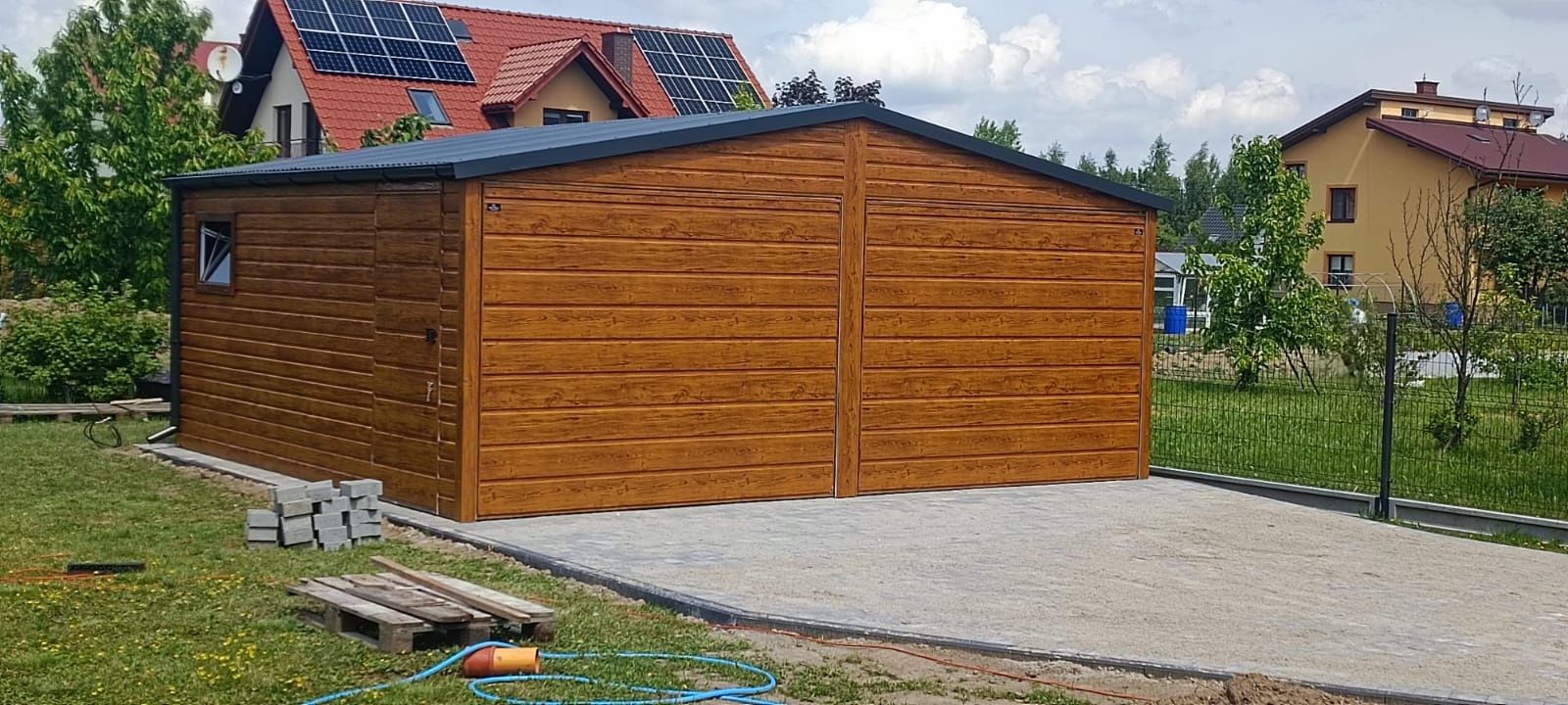 Garaże blaszki garaż 4x6 producent garaży blaszanych
