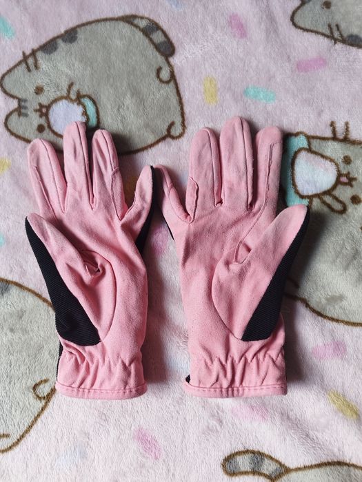 Rękawiczki jeździeckie Covallerio XS Pink