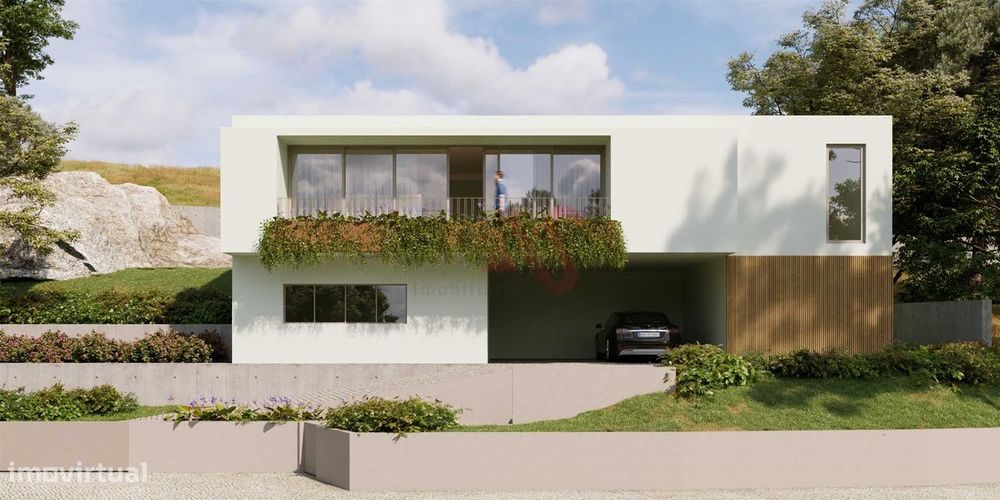 Moradia T3 de Arquitetura Contemporânea em Selho São Lourenço – Guimar