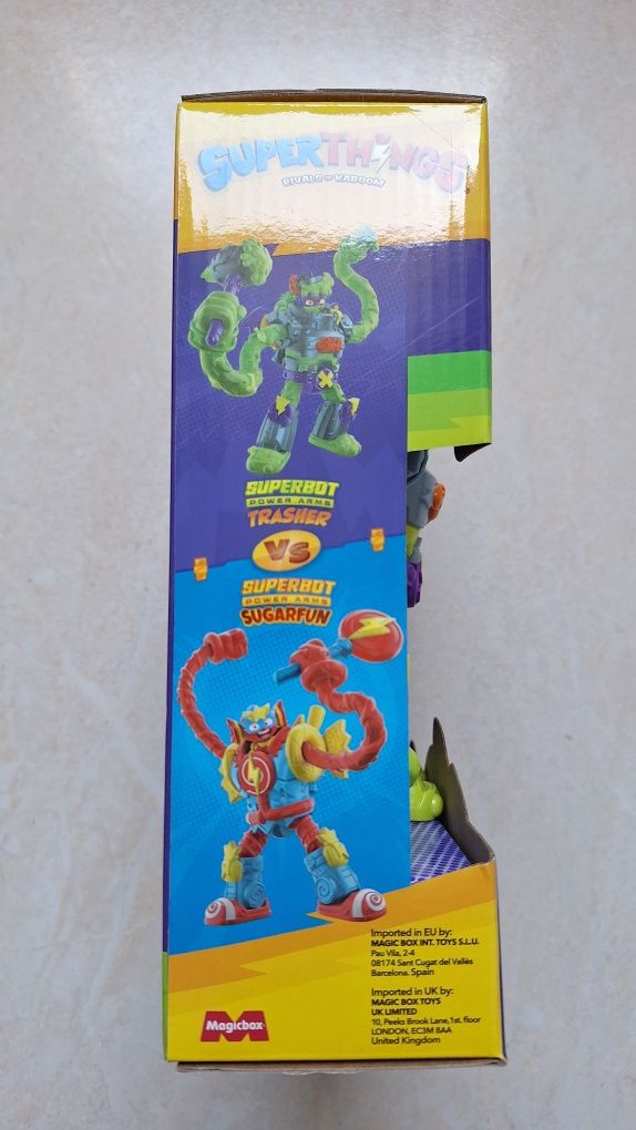 NOWA Figurka SuperThings TRASHER Superbot Power Arms Robot Super Zings