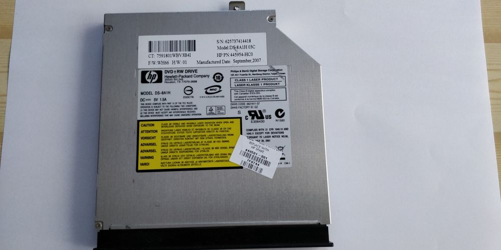 Napęd dvd/rw hp do laptopa
