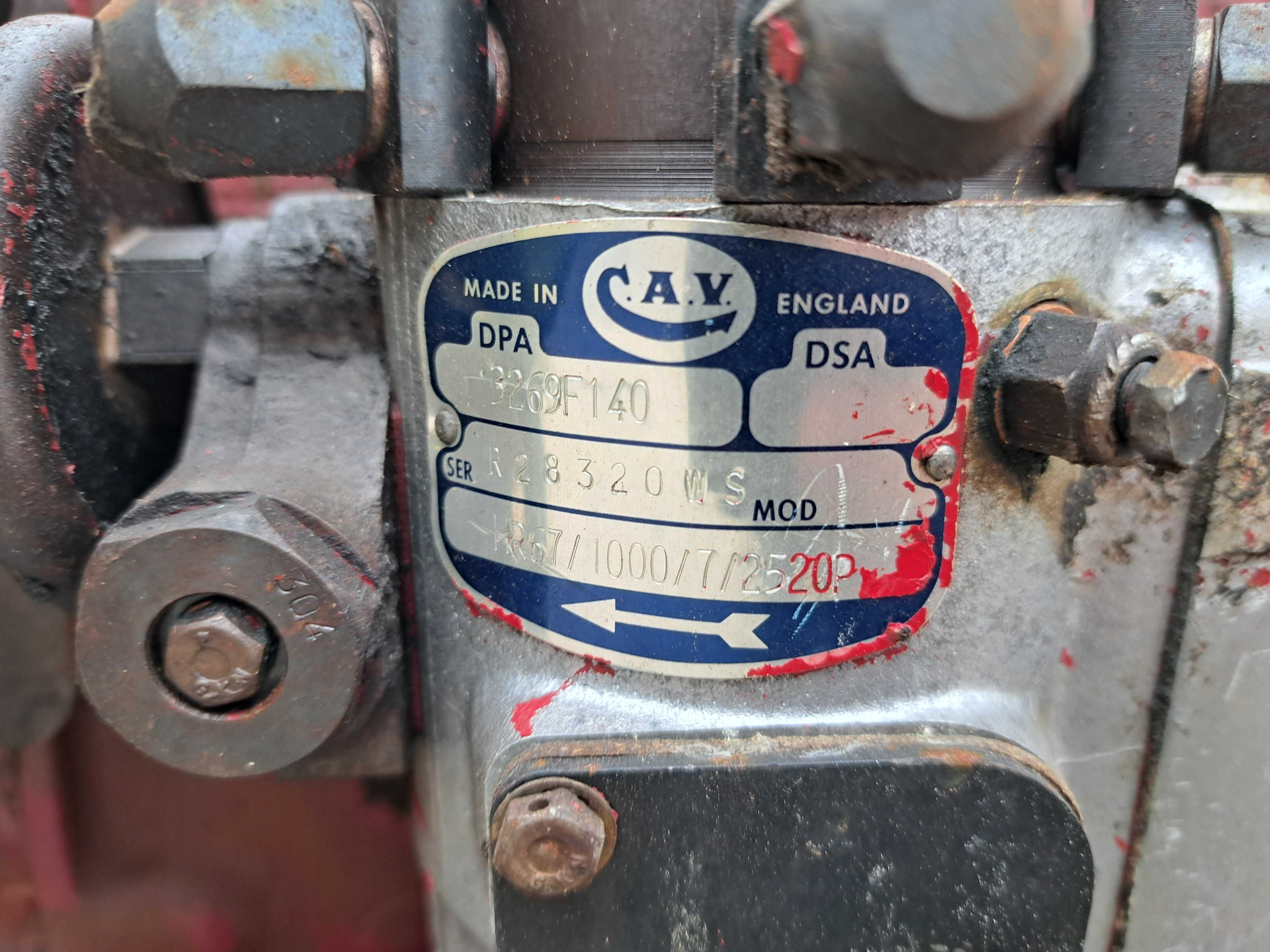 Silnik Perkins 6.372 - 120 KM Claas Domiantor Massey Ferguson