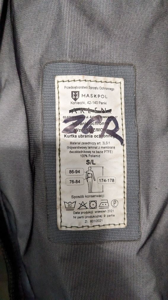 Kurtka gore-tex roz. S/L
