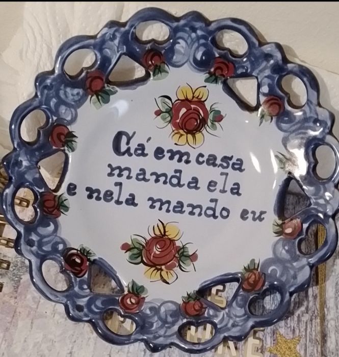 Bonitos artigos para decoração bom estado de conservação
