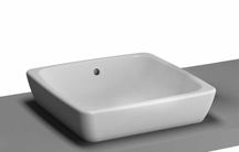 Umywalka nablatowa Vitra Metropole 40x40 - outlet