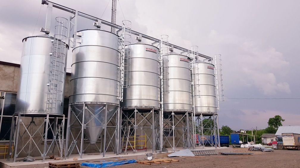 Силоса для зберігання кормів,Araj,Unia,Farma,Feerum,Winkler,Agos