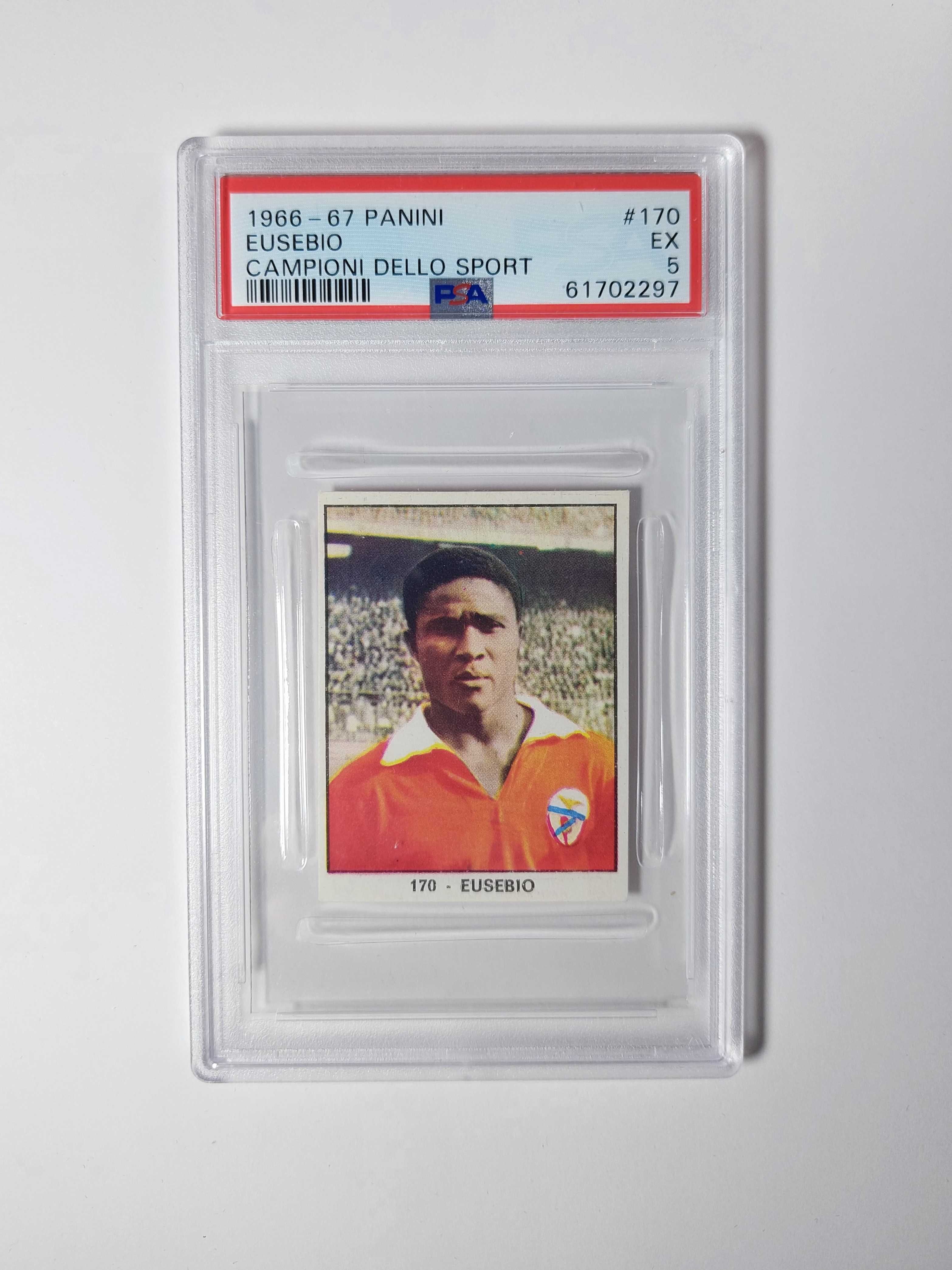 EUSÉBIO PSA 5 CAMPIONI DELLO SPORT 1966-67 PANINI | LOW POP