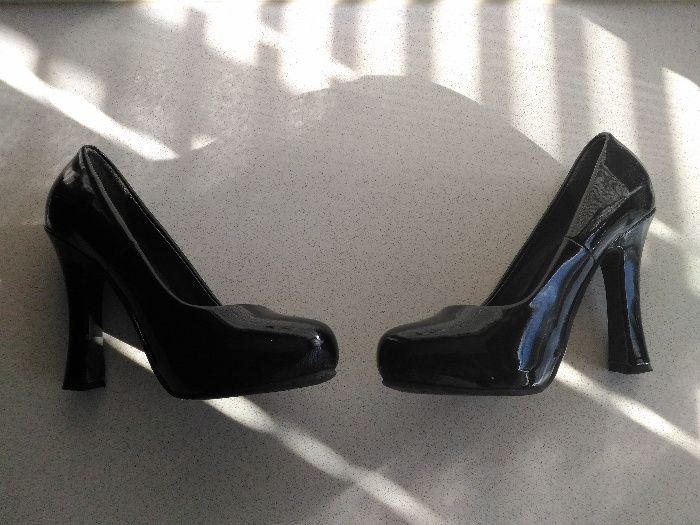 Sapatos Salto Alto Vinil 38