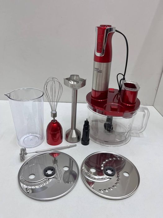 Многофункциональный блендер Zepline 7в1 1500Вт ZP-798 Красный