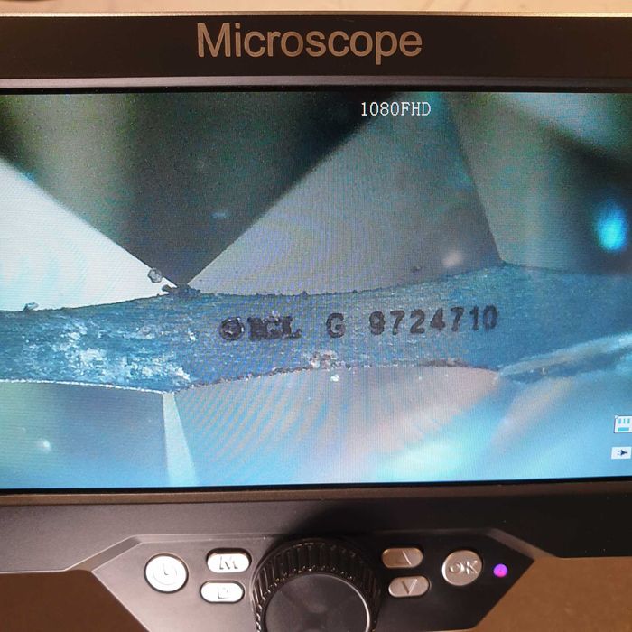 Diament Naturalny Brylant Niebieski 5 mm 0,5 Karata VS1 Certyfikat