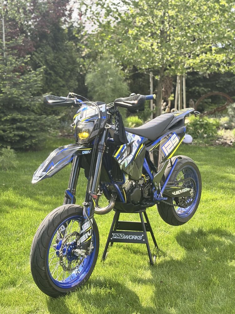 Husqvarna TE 125 NISKI PRZEBIEG kat A1 / B nie ktm sherco beta gas
