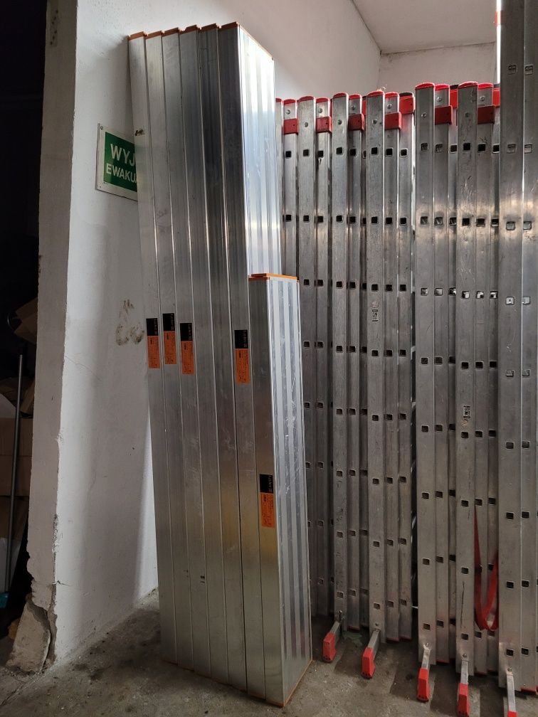 Podest teleskopowy aluminiowy layher 2.9m i 4.4m