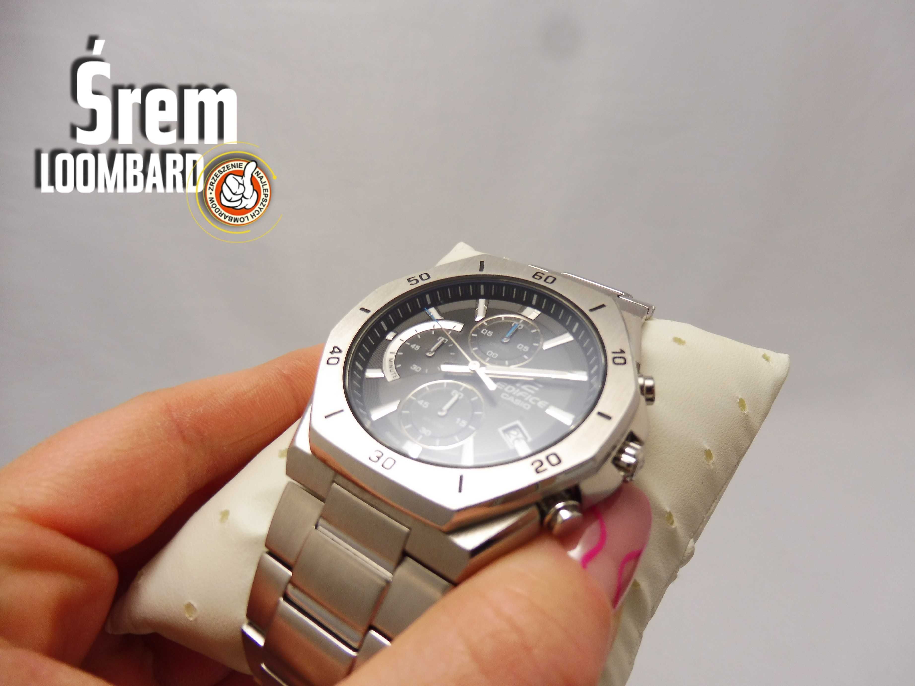 Zegarek Casio Edifice EFB-680D-1AVUEF, Komplet, Igła Stan!