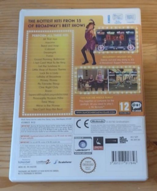 Dance On Broadway - Gra na Nintendo Wii