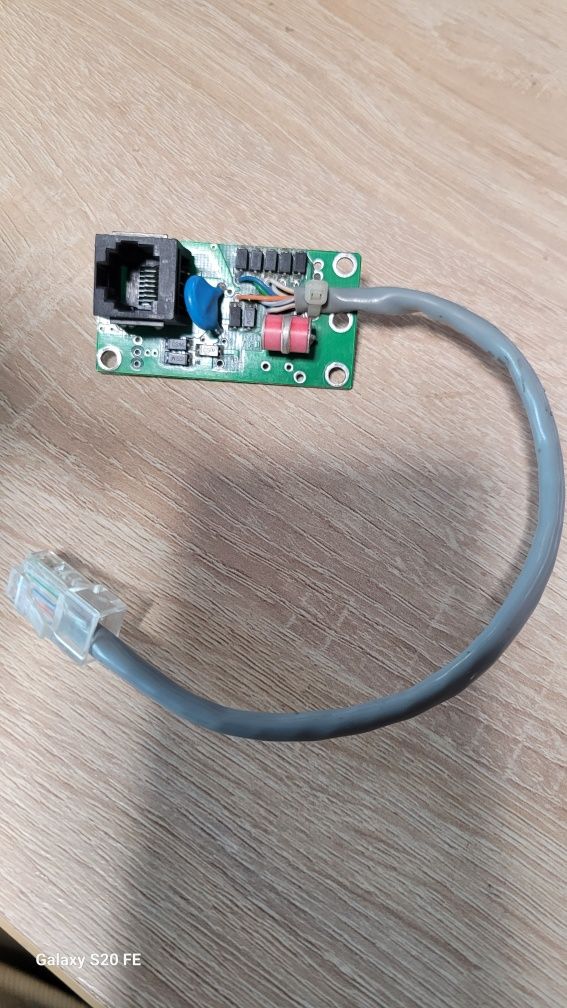 Грозозащита для витой пары NPROT13p-H гнездо RJ-45