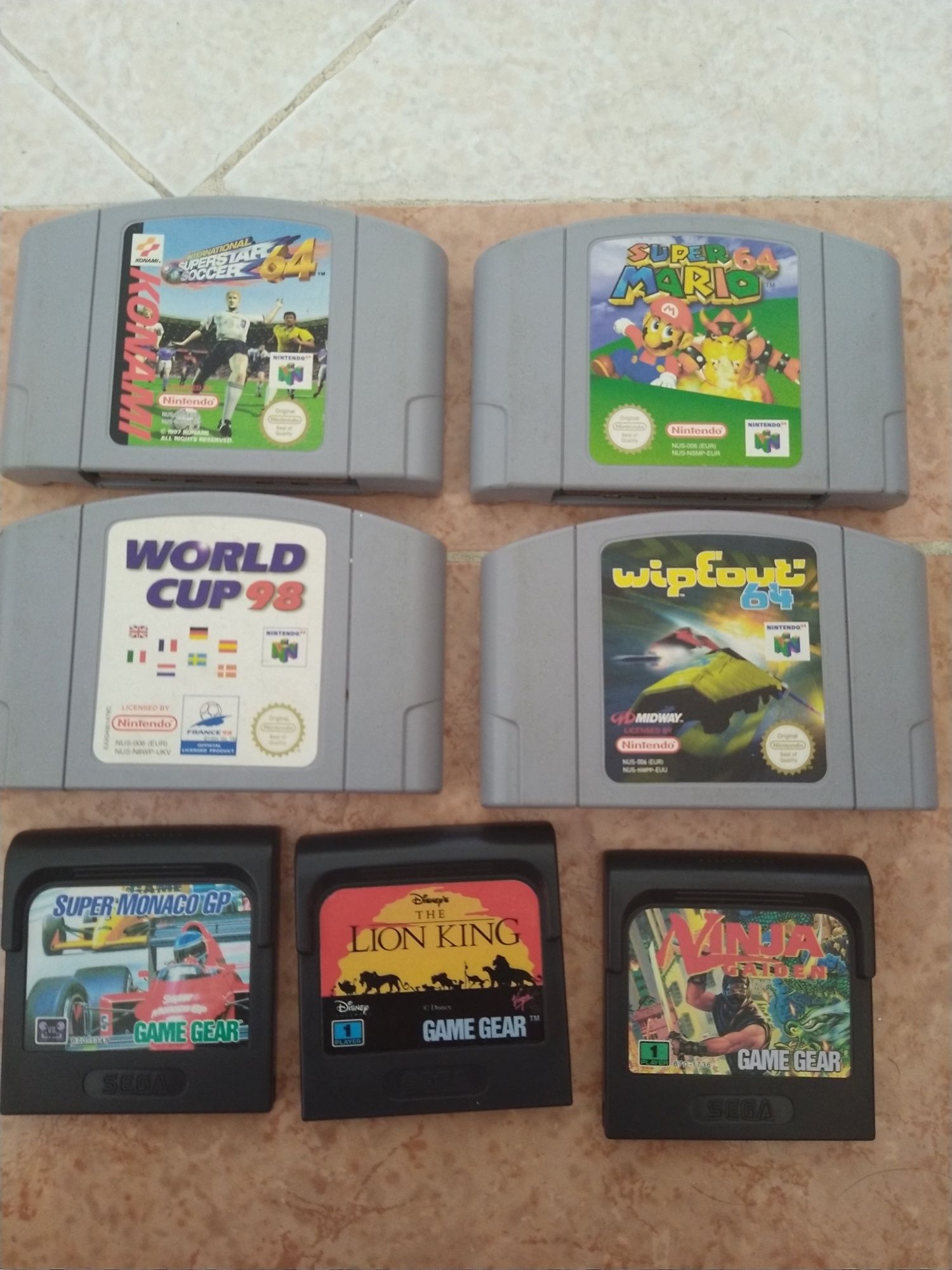 Vendo jogos Nintendo 64 (N64)