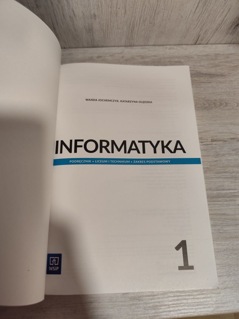 Podręcznik Informatyka 1
