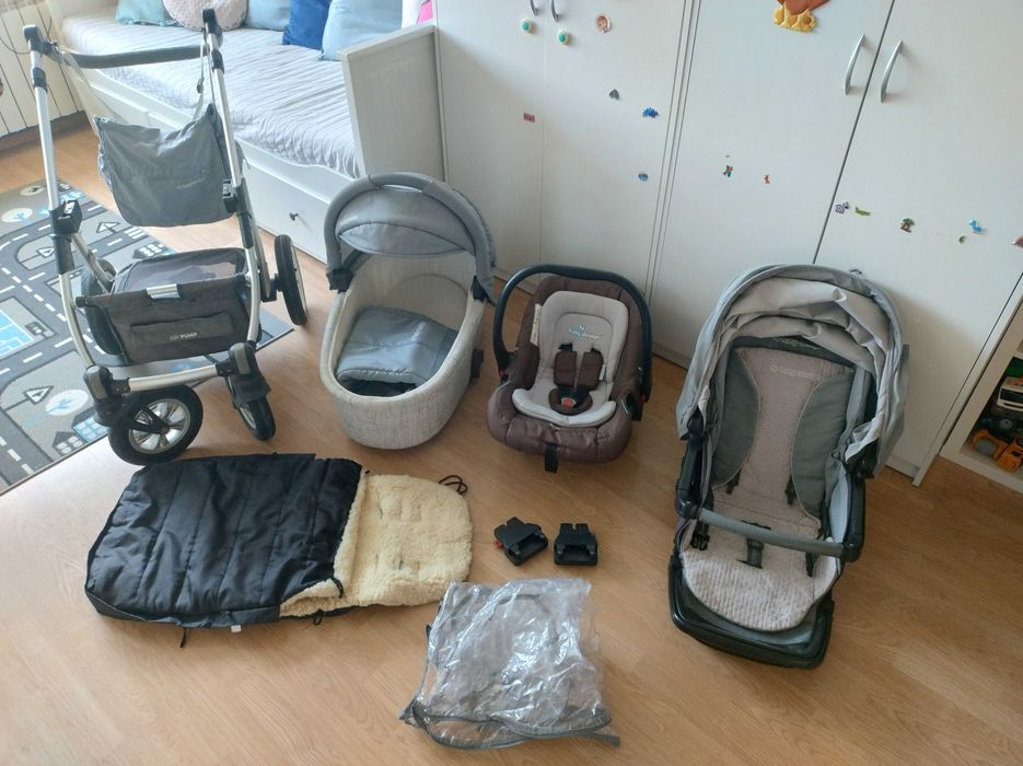 Wózek dziecięcy Baby Design Dotty 3 w 1, Nosidełko Dumbo L