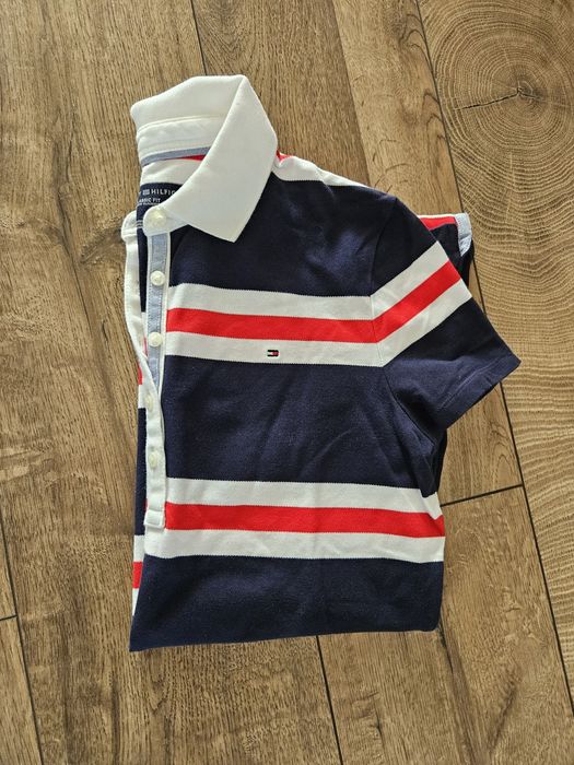 Polówka Tommy Hilfiger polo w paski