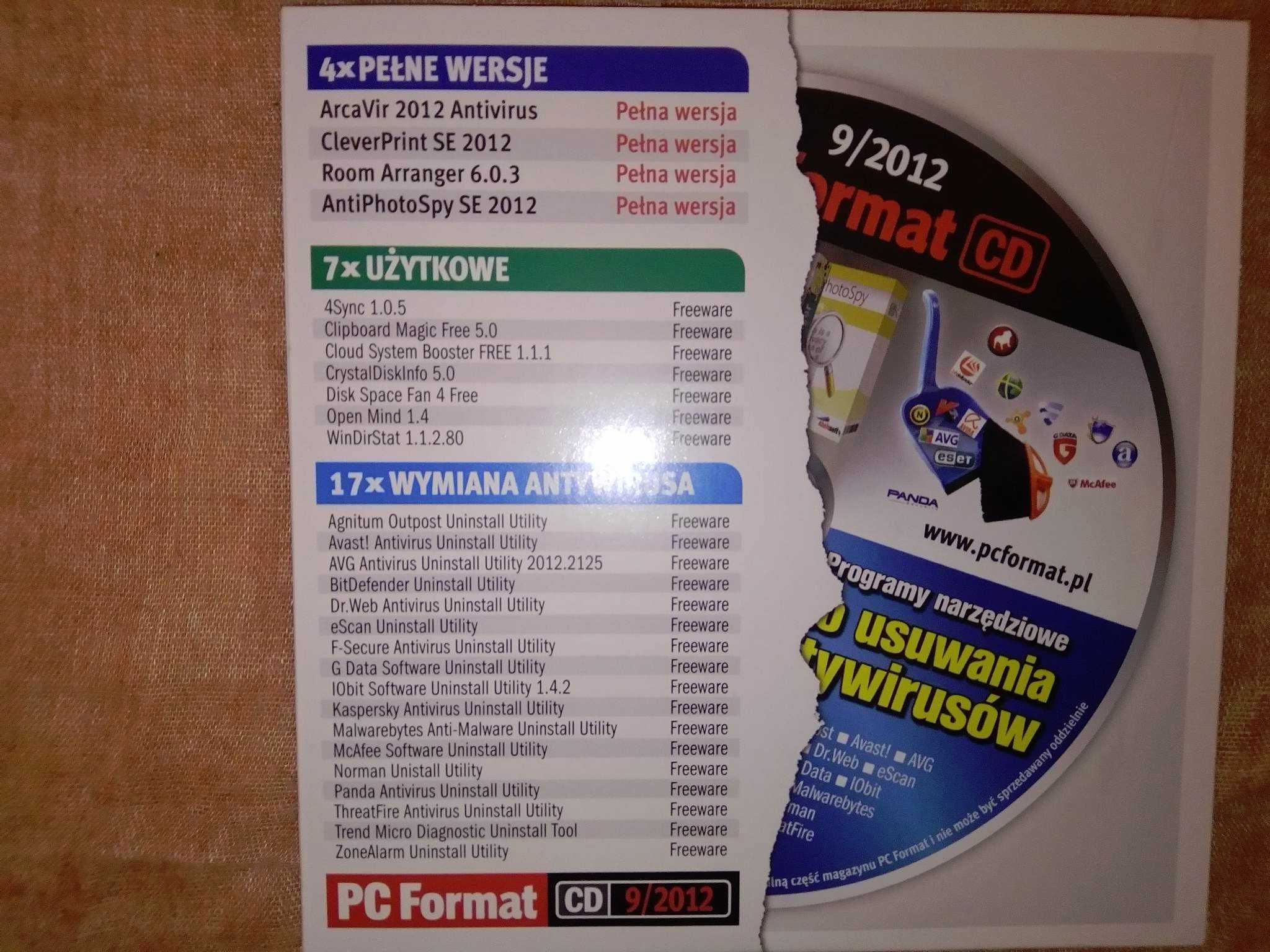 PC Format 9 2012 wrzesień (145) Gazeta + płyta CD Czasopismo