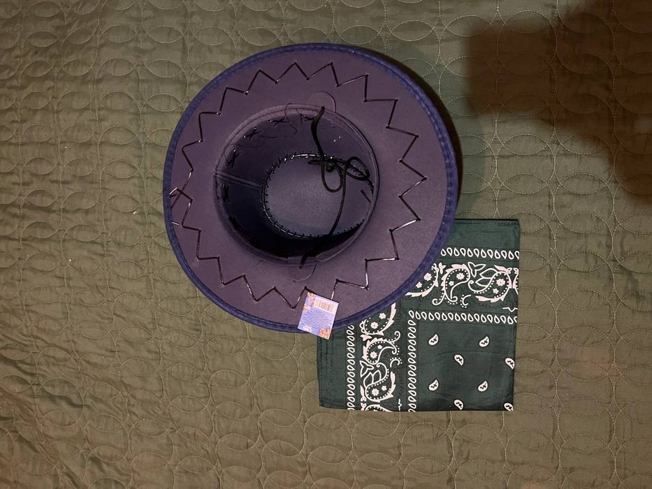 Комплект капелюх ковбой бандана ковбоя