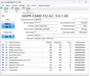 SSD GOODRAM CX400 512 GB – 98% zdrowia, gwarancja do 04.03.2028