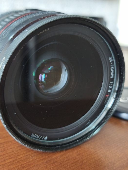 Obiektyw Canon EF 24-70 2.8 L  USM, filtr UV