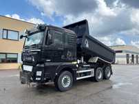 MAN TGX 26.580  Euro6 6x4 Retarder + Box heating