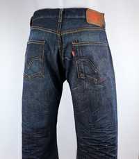 Levis 501 spodnie jeansy W34 L30 pas 2 x 42 cm