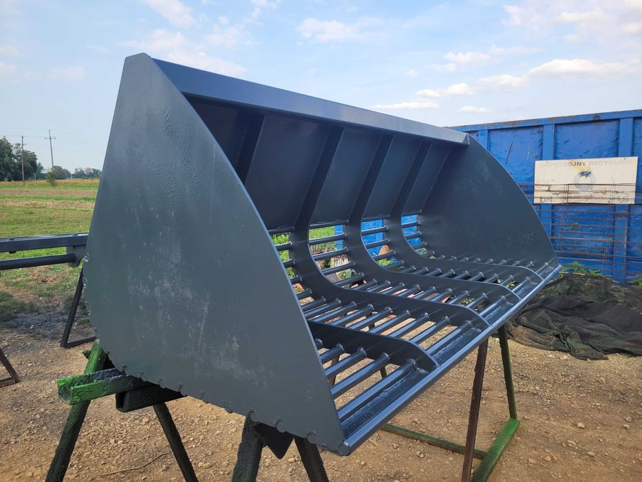 Łycha łyżka ażurowa do tura ciągnika/ ładowarki MANITOU 2.4m 2.2m 2.0m