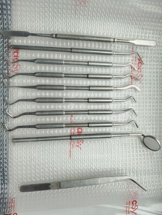Медицинский инструмент  стоматологический набор  СССР новый