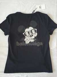 NOWA damska koszulka Balenciaga t-shirt bb bluzka myszka Miki xl 42
