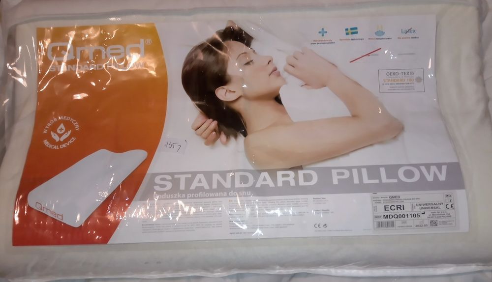 Poduszka ortopedyczna Qmed Standard Pillow profilowana