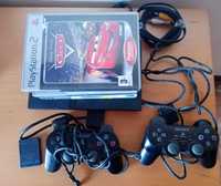 Consola PS2 com Jogos