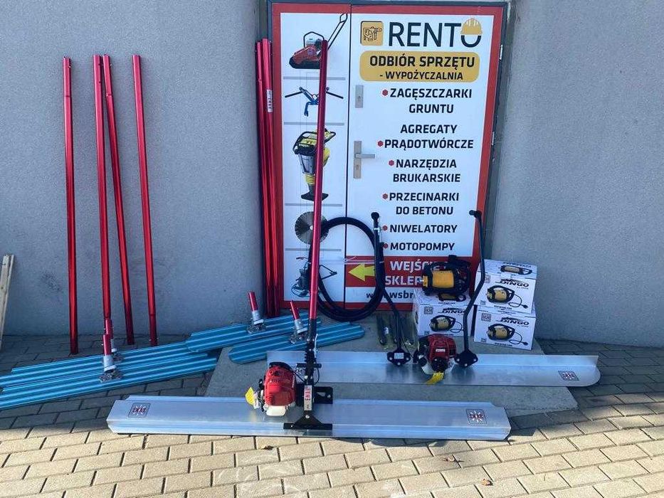 Ręczna Paca Oscylująca Enar BLUE GLIDER BG 1200 Listwa do betonu