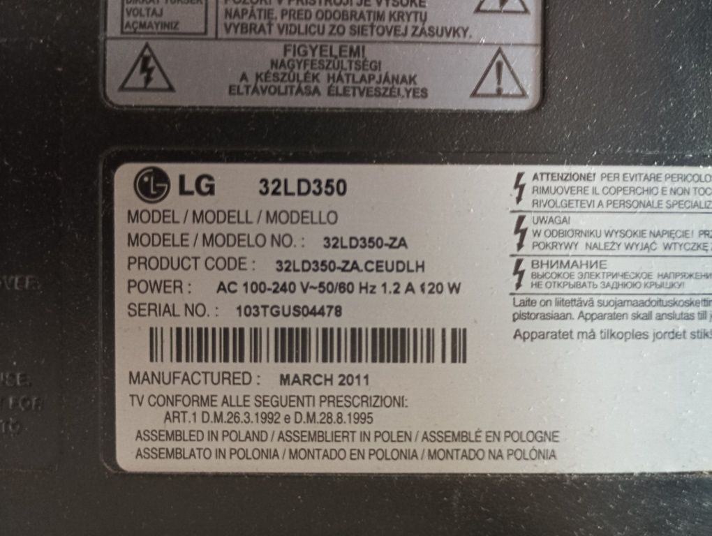 Tv  LG 32 polegadas