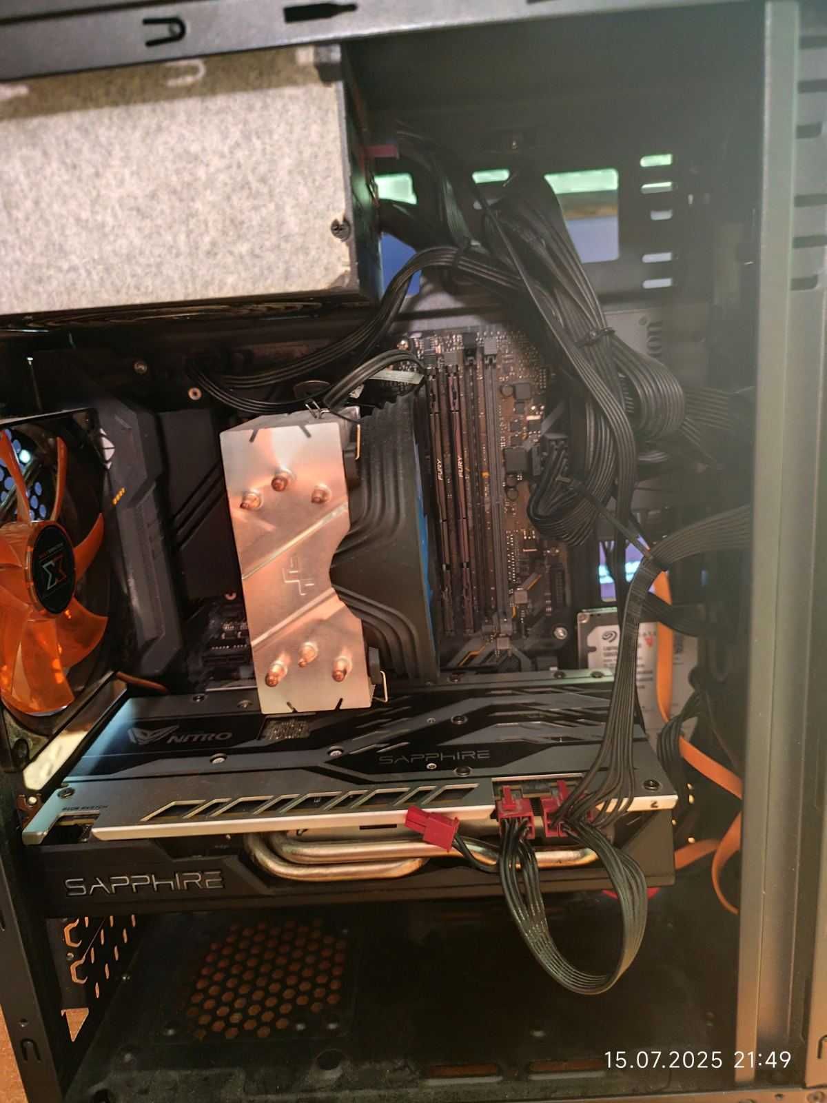 Комп'ютер І5-10400F AMD RX580 8gb DDR16Gb ASUS B460 S.T.A.L.K.E.R.2